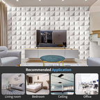 Art3d Decorative 3D Wall Panel, 32 Sq.FT PVC Interior Wall Decor - Image 2