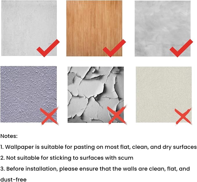 practicalWs 17.71''x 393.7''Blue Distressed Wood Wallpaper Self-Adhesive Peel - Image 6