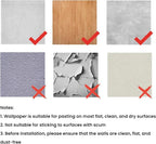 practicalWs 17.71''x 393.7''Blue Distressed Wood Wallpaper Self-Adhesive Peel - Image 6