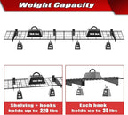WALMANN 2 Pack Garage Wall Mount Shelves, 45x15 inch Wall Mounted Storage - Image 4