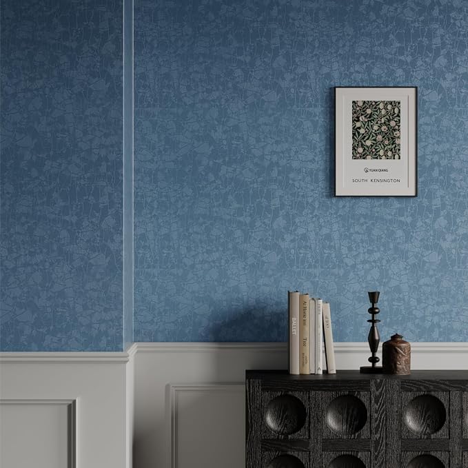 Abyssaly Blue Peel and Stick Wallpaper - Image 9
