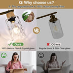 MOKATNG Bathroom Light Fixtures, 5-Light Coastal Vanity Lights - Image 6