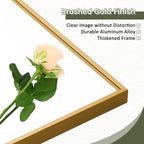 Dewfig Full Length Mirror with Stand, Full Body Mirrors, Hanging or Wall - Image 5