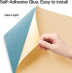 12 Pack Self-adhesive Acoustic Panels 12" X 10" X 0.4" - Image 2