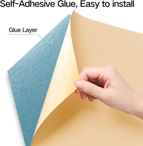 12 Pack Self-adhesive Acoustic Panels 12" X 10" X 0.4" - Image 2