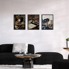 Black Girl Wall Art Decor Modern Black Woman Painting Prints - Image 7
