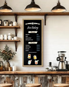 Magnetic Chalkboard for Wall, Long Chalk Board, Wall Hanging Menu for Restaurant - Image 7
