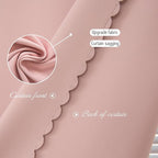 Thermal Blackout Curtains with Self-Adhesive Tape, No Rod No Drill Easy Install - Image 5