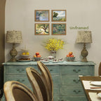 SEHSUVC Vintage Country Classic Oil Wall Art Set of 9, Flowers Tree Farmhouse - Image 9