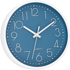Foxtop Small 8 Inch Wall Clock Silent Non-Ticking Battery Operated Quartz Round - Image 8