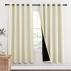 NICETOWN Living Room Completely Shaded Draperies, Privacy Protection & Noise by NICETOWN