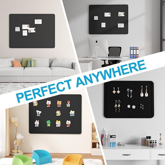 Large Felt Bulletin Board for Wall, Soft Felt Cork Board for Office, Home - Image 6