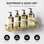 Shower Caddy, 5 Pack Shower Shelves - Image 3
