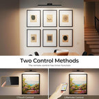 Afyuol Picture Lights for Wall, Battery Operated Picture Light 24in Gallery - Image 6