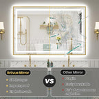 68x36 Inch LED Bathroom Mirror - Image 8