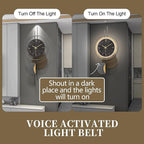 Modern Wall Clock for Living Room, Large Black Decorative Wall Clock - Image 4