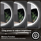 Sweetcrispy 36 Inch Round LED Bathroom Mirror - Image 6