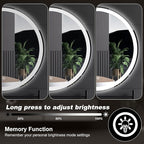 NEWBULIG 36 Inch Round LED Bathroom Wall Mirror - Image 7