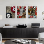 Trendy Leopard Cheetah Wall Art Set of 3 - Image 8