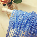 ave split Decorative Door String Curtain Wall Panel Fringe Window Room Blind - Image 6