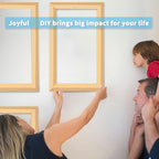 Art3d Pre-Cut Wall Molding Set of 6 pcs, Ready-to-Assemble Wainscoting Panels - Image 7