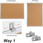 Large Cork Board Bulletin Board 48 x 36, Office Board - Image 6