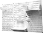 Wall Control Pegboard Organizer 4 ft. Metal Standard Tool Storage Kit - Image 3