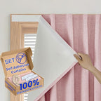 Self-Adhesive Total 100% Blackout Window Treatment by Sovtfides