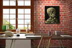 Wieco Art Framed Art Skull of a Skeleton - Image 5
