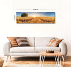 Sunset Forest Wall Art Nature Wheat Field Landscape Pictures Wall Decor - Image 6