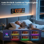 16" Large Digital Wall Clock - Image 4