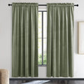 NICETOWN Super Soft Velvet Curtains 72 inches, Sound Reducing Cold Heat by NICETOWN