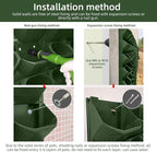 Self Watering Wall Mounted Vertical Planter, 36 Pots Wall Planter Indoor - Image 8