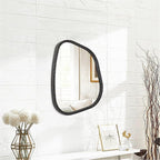 Irregular Asymmetrical Mirror Wall Mounted, Unique Vanity Mirror, Shaped - Image 2