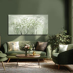 Modern Botanical Canvas Wall Art - Image 2