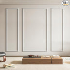 Art3d Pre-Cut Wall Molding Set of 3 pcs, Ready-to-Assemble Wainscoting Panels by Art3d