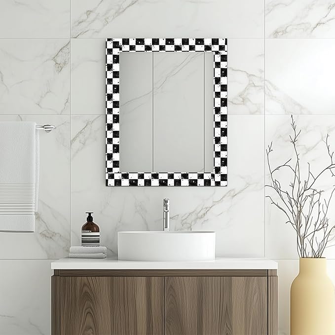HOMETITUTE Wallpaper Border Peel and Stick Wall Border 4x196 Inch Grunge Black - Image 6