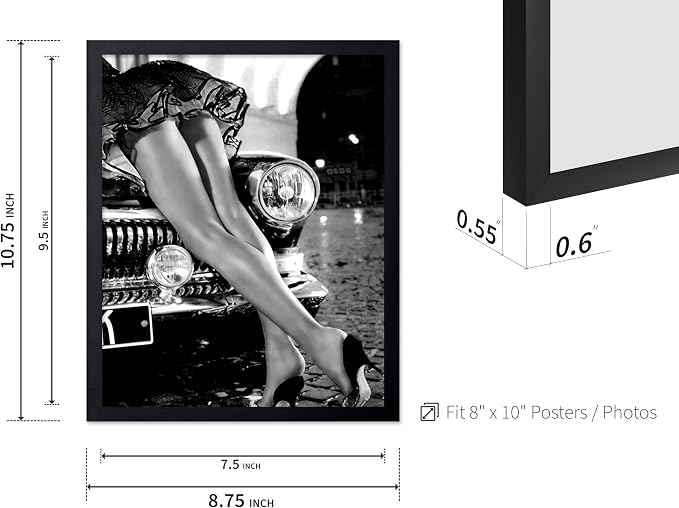 Poster Master Sexy Legs on Classic Car Poster - Image 3