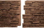 EverStone Cascade Faux Stone Panel, 48 5/8"W x 24 3/4"H x 1 1/4"D, Arizona Color - Image 8