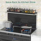 LUCYCAZ 2 Pack Wall Mounted Spice Rack - Image 9