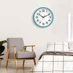 Roymnie Wall Clock Silent Non-Ticking Modern Clock Battery Operated 8 Inch - Image 2