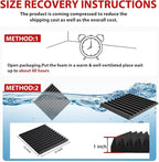 FONESO Acoustic Panels, High Density Soundproof Foam Panels, Fire Resistant - Image 7