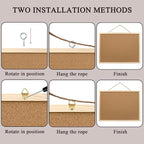 2 Pack Cork Board Bulletin Board, 15.7"X 11.81" inches - Image 2