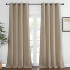 NICETOWN Bedroom Curtain Room Darkening Drapery 102 inches Length by NICETOWN