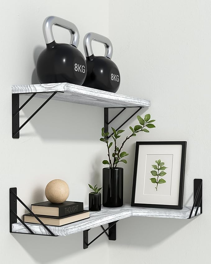 BAYKA Wall Shelves for Bedroom Decor, Floating Wall Shelves for Living Room - Image 6