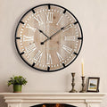 Vantic Farmhouse 30 Inch Extra Large Decorative Wall Clock by Vantic