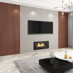 8-Pack WPC Wall Panels 118’’ x 6.3’’ 3D Slat Wall Panel Acoustic Wall Paneling - Image 5