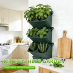3-Tiers Vertical Wall-Mounted Planter - Image 6