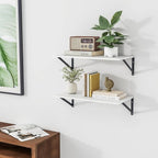 Heimlove White Deep Floating Shelves - Image 5