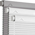 Grandekor No Drill No Tools Cordless Cellular Shades, 26.5" W x 64" H, Light by Grandekor